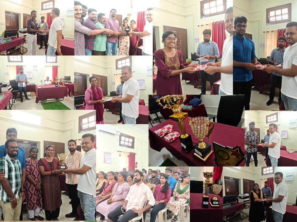 FCIDOTrissur's tweet image. Prize distribution ceremony # 27.02.2026  under FCI Divisional Office Thrissur.  #Bestfloor/section #essay #drawing 
 #SwachhataPakhwada2026 #CleanIndia #SwachhBharat #भारतीयखाद्यनिगम #FCI #स्वच्छतापखवाड़ा2026 #CleanlinessDrive #CleanandSafeIndia