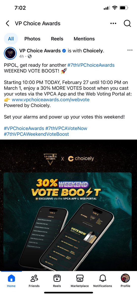 JmeJane's tweet photo. @jhairyaness08 @DresTiney_15 Wait po kayo later 10pm to get 30% more for the votes.. just to maximize it 😀 https://t.co/7R9wPswZEK