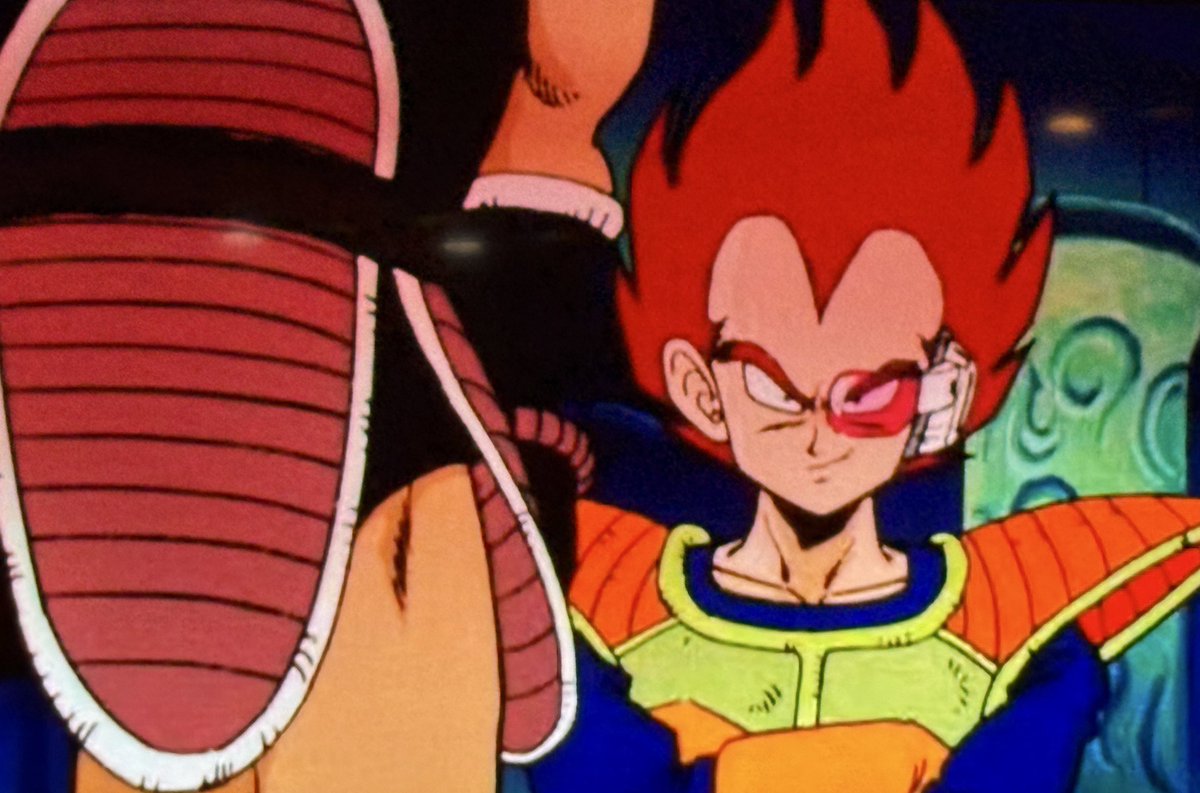 アニメのベジータってこんな髪の色なんだ〜へぇ〜って当時思ったのは