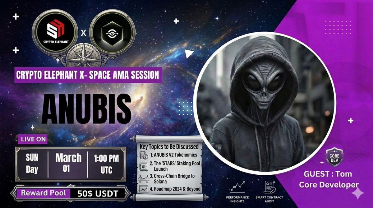 CRYPTO ELEPHANT | AMA + Space tweet media