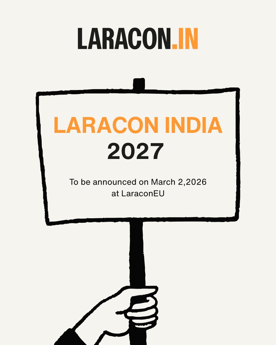 LaraconIN tweet media