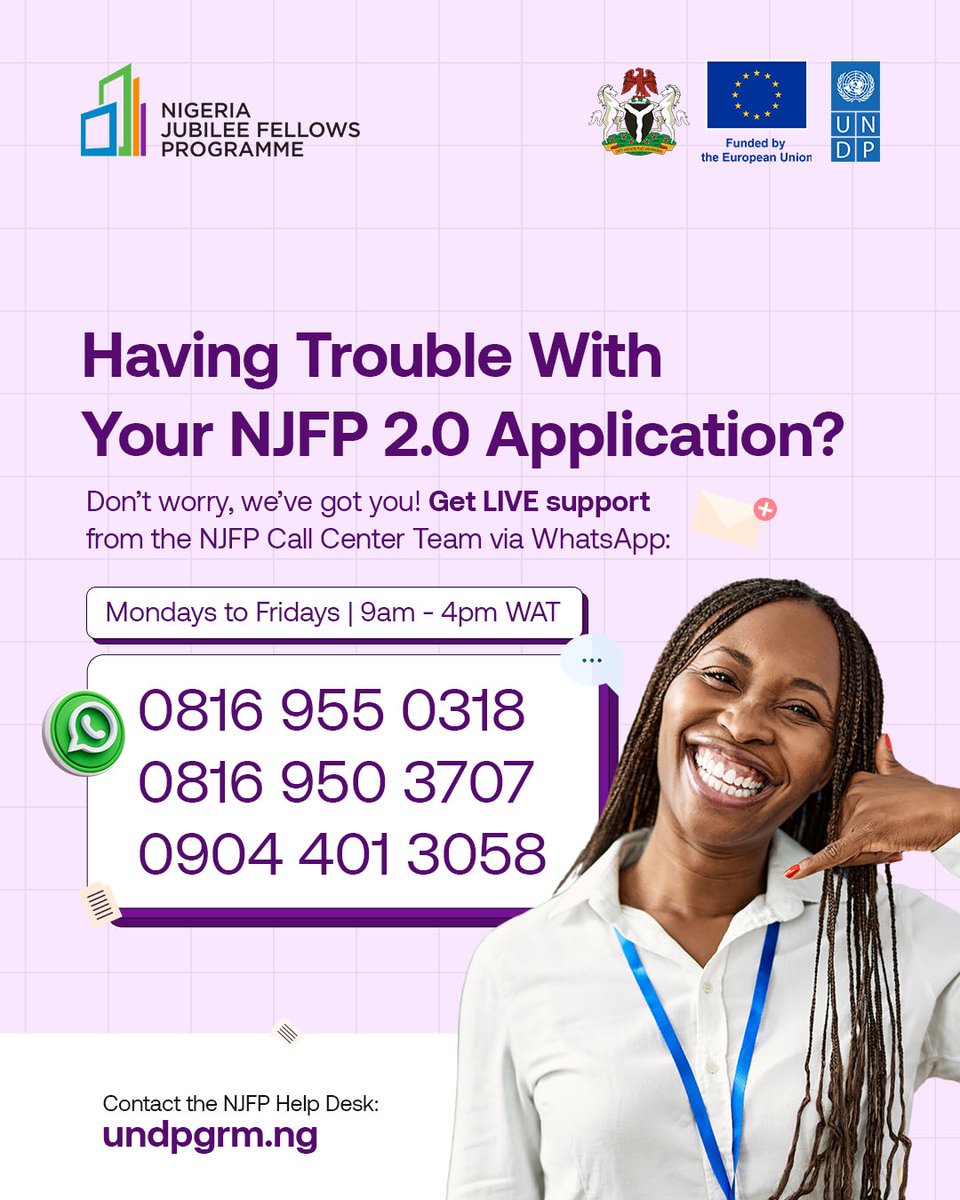 Nigeria Jubilee Fellows Programme tweet media