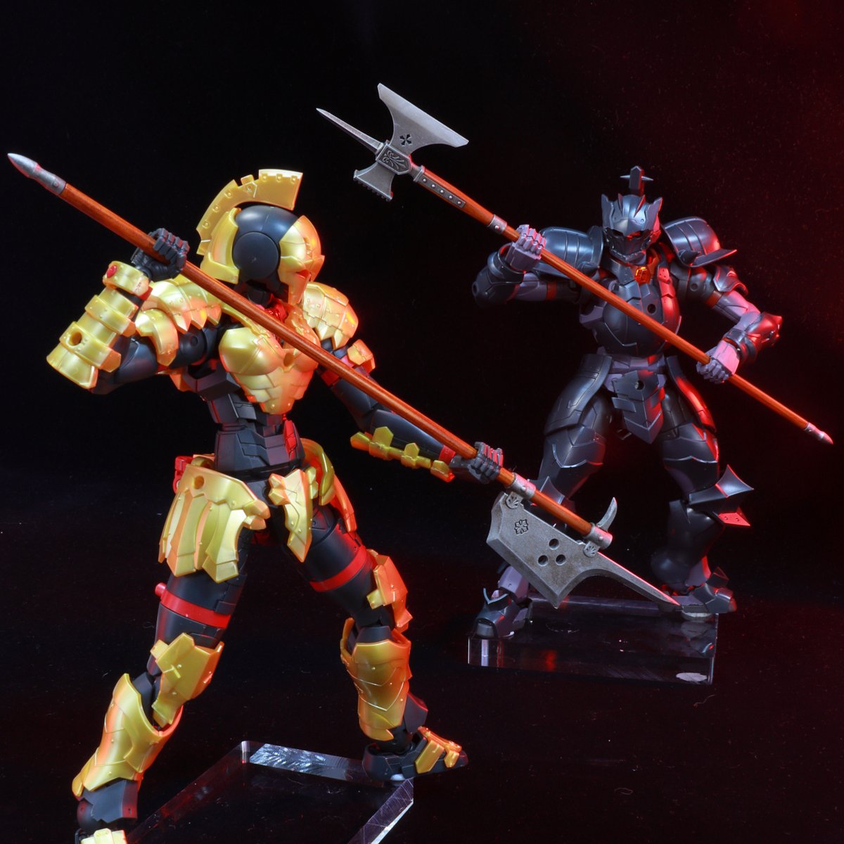 槍先セット」は槍や薙刀などの長柄武器の「槍先と石突き」が各種合わせ