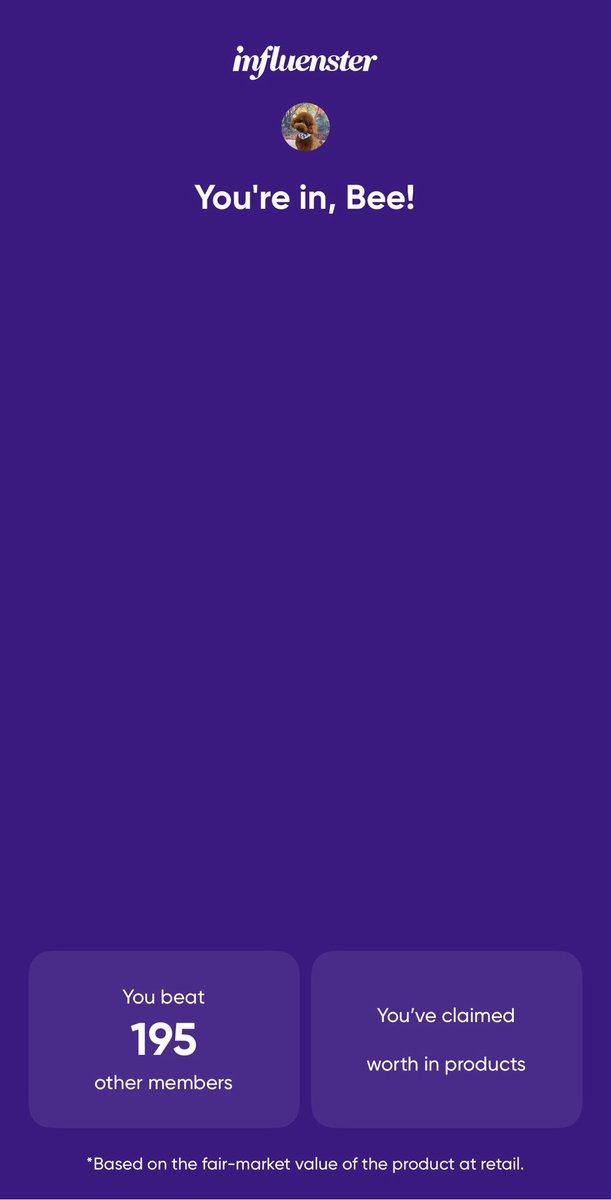 bamblolo's tweet photo. Thanks #influenster https://t.co/C91XHUTrEr