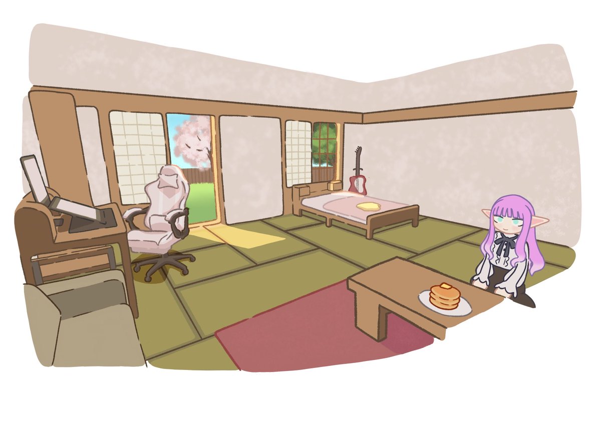 PancakePrecious's tweet photo. Arting time was relaxing https://t.co/RvPHnBun5W