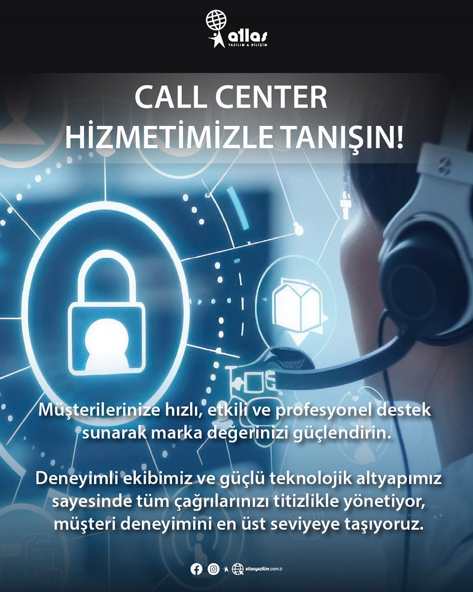 Call Center hizmetimizle tanışın!

Müşterilerinize hızlı, etkili ve profesyonel destek sunarak marka değerinizi güçlendirin. Deneyimli ekibimiz ve güçlü teknolojik altyapımız sayesinde tüm çağrılarınızı titizlikle yönetiyor, müşteri deneyimini en üst seviyeye taşıyoruz.