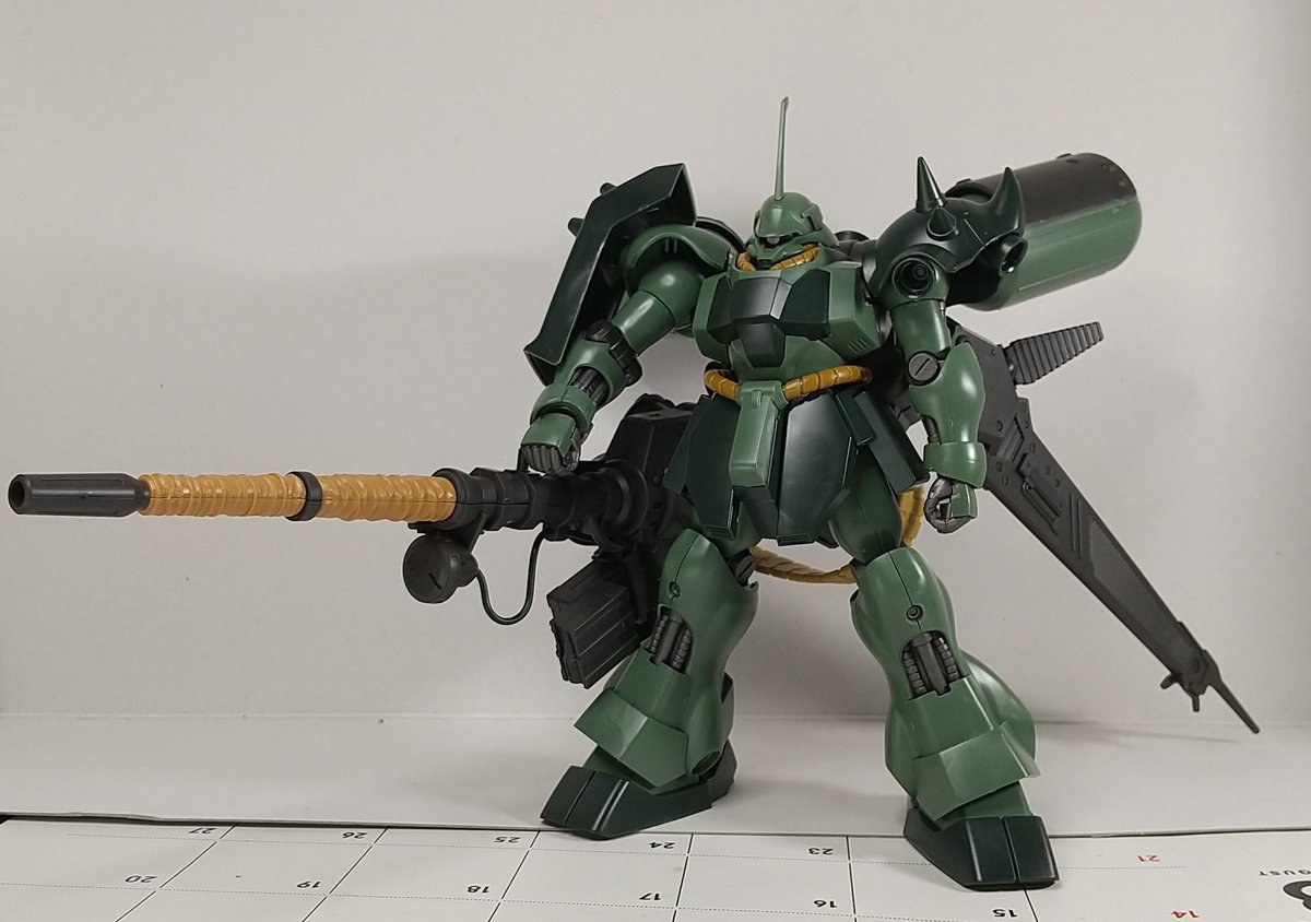 というわけでガンダムSIDE-F限定キット、HGギラ・ドーガ(重武装仕様