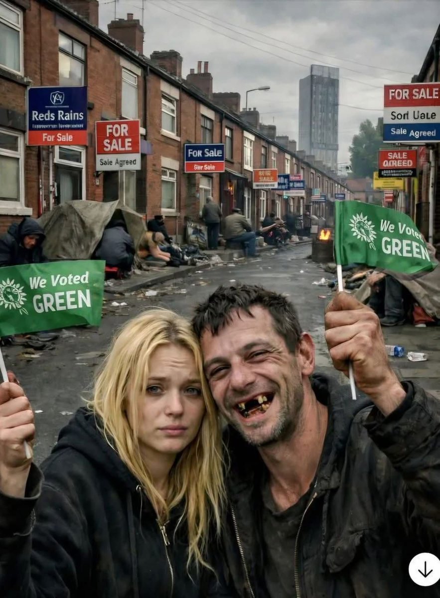DaveAtherton20's tweet image. Britain's future under the Greens.