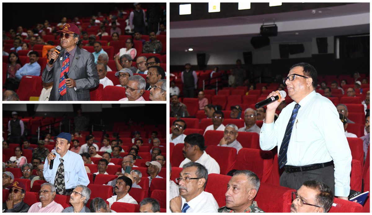 easterncomd's tweet photo. Under the aegis of #EasternCommand, Headquarters #BengalSubArea successfully conducted a Tri-Services Veterans Seminar at #SuryodayaAuditorium, #VijayDurg, #Kolkata today, reaffirming its steadfast commitment to the welfare of the veteran fraternity.
Over 500 #Veterans and #VeerNaris were provided on-the-spot pension resolution by #PCDAPrayagraj, along with dedicated documentation support from Records Offices. Integrated help desks facilitated guidance on #ECHS services, welfare schemes, grievance redressal, re-employment opportunities, skill development initiatives and medical support — all under one roof.
30 out stations, #VeeranganaSewaKendra and #NamanCentres joined online to ensure maximum outreach across #EasternCommand
The initiative reflects the #IndianArmy’s enduring commitment to those who have served the nation with honour, strengthening its continued contribution to #NationBuilding.
#पूर्वी_कमान के तत्वावधान में आज मुख्यालय #BengalSubArea द्वारा #सूर्योदय_ऑडिटोरियम, #विजय_दुर्ग, #कोलकाता में Tri-Services Veterans Seminar सफलतापूर्वक आयोजित किया गया, जो पूर्व सैनिक समुदाय के कल्याण के प्रति प्रतिबद्धता को दर्शाता है।
500 से अधिक #पूर्व_सैनिकों एवं #वीर_नारियों को #PCDAPrayagraj द्वारा पेंशन संबंधी समस्याओं का मौके पर समाधान प्रदान किया गया तथा रिकॉर्ड कार्यालयों द्वारा दस्तावेज़ी सहायता दी गई। विशेष सहायता काउंटरों के माध्यम से #ECHS सेवाओं, कल्याणकारी योजनाओं, शिकायत निवारण, पुनः रोजगार, कौशल विकास तथा चिकित्सा सुविधाओं की जानकारी प्रदान की गई।
30 अलग-अलग स्थानों से, #वीरांगना सेवा केंद्र और #नमन केंद्र ऑनलाइन जुड़े, जिससे #ईस्टर्न कमांड में व्यापक स्तर पर संपर्क सुनिश्चित हुआ।
यह पहल #भारतीय_सेना की पूर्व सैनिकों के प्रति अटूट प्रतिबद्धता और #राष्ट्रनिर्माण में उसके निरंतर योगदान को सुदृढ़ करती है।
#भारतीय_सेना
#पूर्वी_कमान
#IndianArmy
#EasternCommand
#VeteranSeminar
#WeCare
#ESM
@adgpi
@SpokespersonMoD
@HQ_IDS_India
@indiannavy
@IAF_MCC
@official_dgar
@ProDefKolkata
@IndiaCoastGuard
@HQ_DG_NCC
@DIAV20
Facebook - https://t.co/LpUzzdVnUi
Instagram - https://t.co/fW78mgLnoA