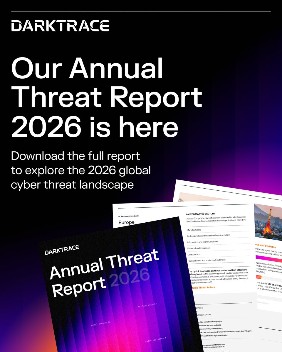 Darktrace tweet media