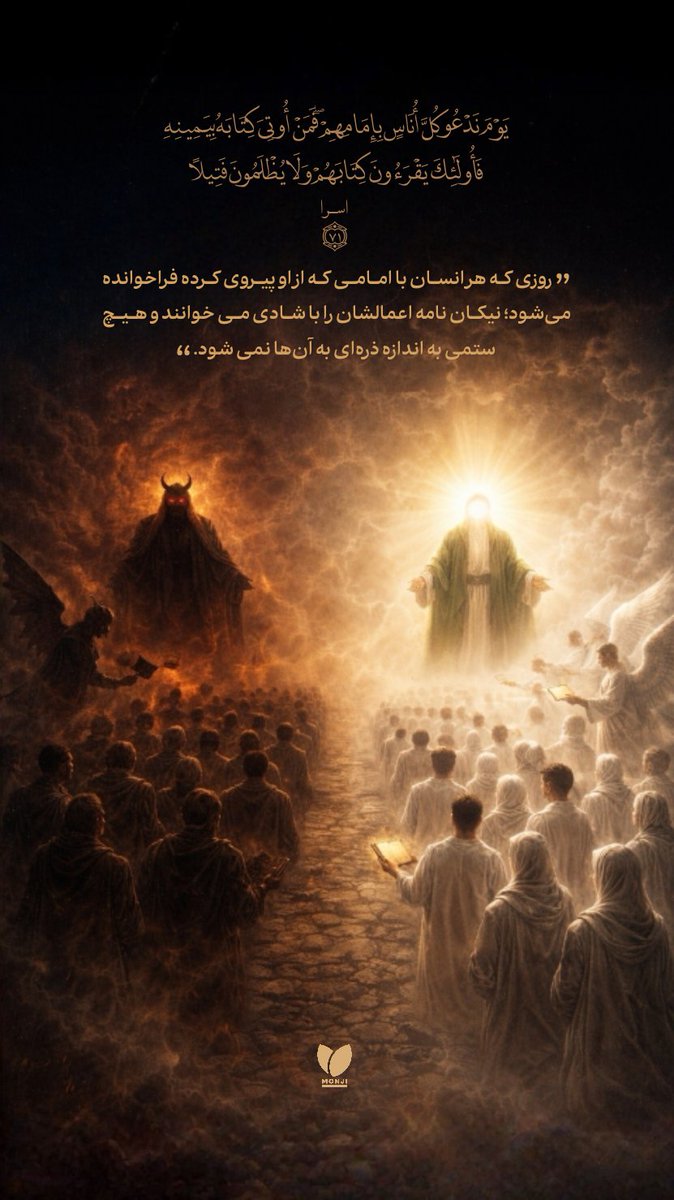روزی میرسد که هرکس را با آن امامی که از او پیروی کرده محشور میکنند. و به حساب همه افراد با دقت رسیدگی خواهد شد و به احدی ظلم نمیشود.
#جاوید_قرآن
#روزی_یک_آیه