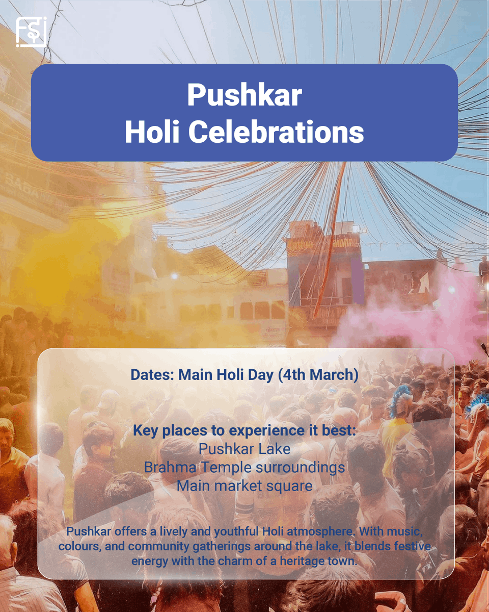 FusionCab's tweet photo. Holi moves cities.
Colour everywhere. Celebration everywhere.
But your journey should stay certain.

Chauffeur driven cab rental built for calm, planned festival travel across India.

The Bharat Original feeling. @FusionCab 

#FusionCab #TheBharatOriginal #HoliTravel https://t.co/jaV6GJtuKD