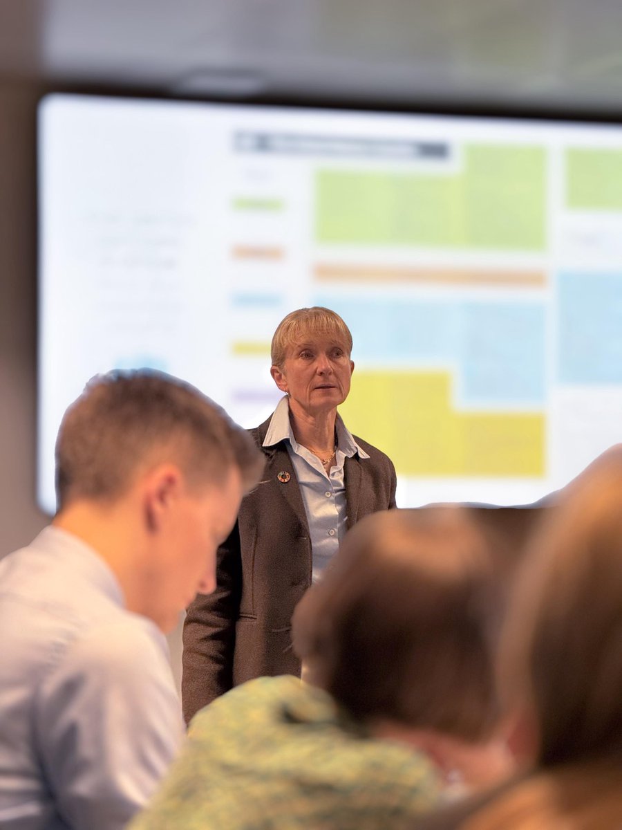 EUDiploAcademy's tweet photo. Yesterday, we opened our study visit session at the UN House in Brussels with insights from Camilla Brückner on the evolving role of the EU–UN partnership in a rapidly changing world.

Thank you for welcoming us ! https://t.co/pK2jjk9Nxk