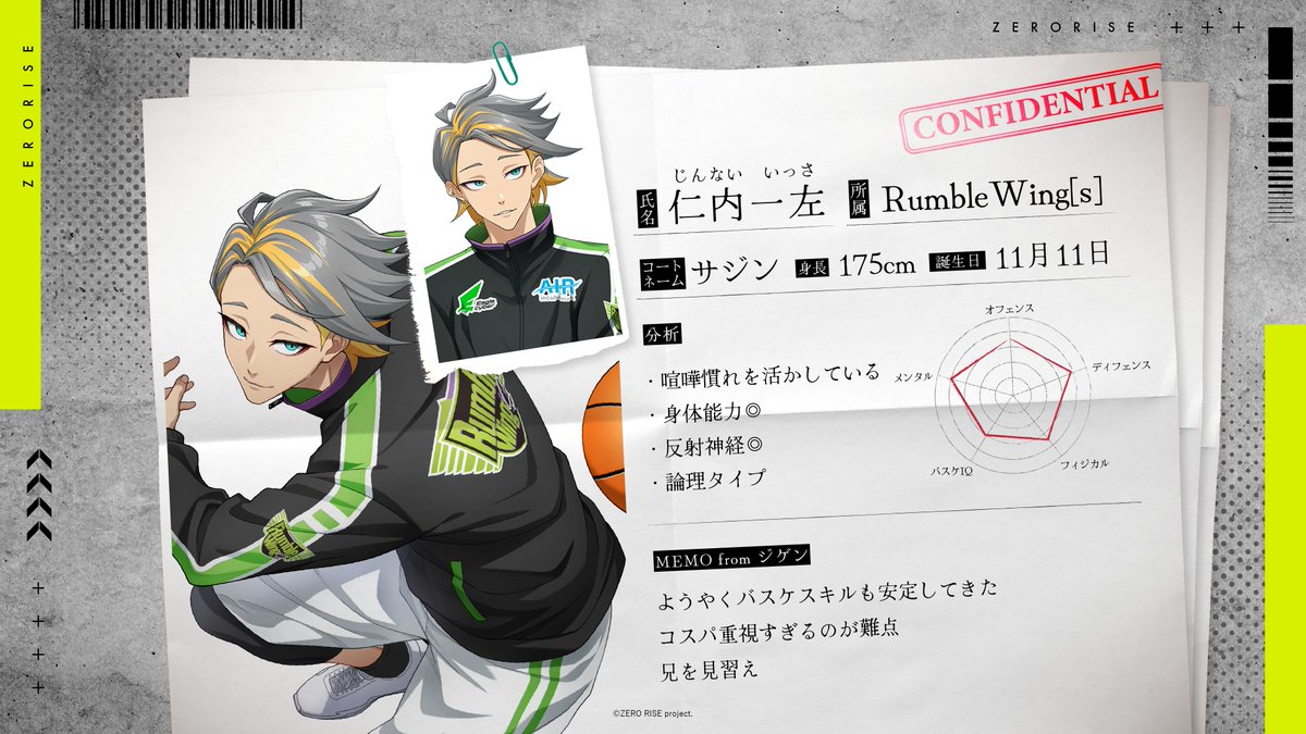 ◤極秘資料公開◢ ジゲンが各選手のステータスをまとめた極秘資料