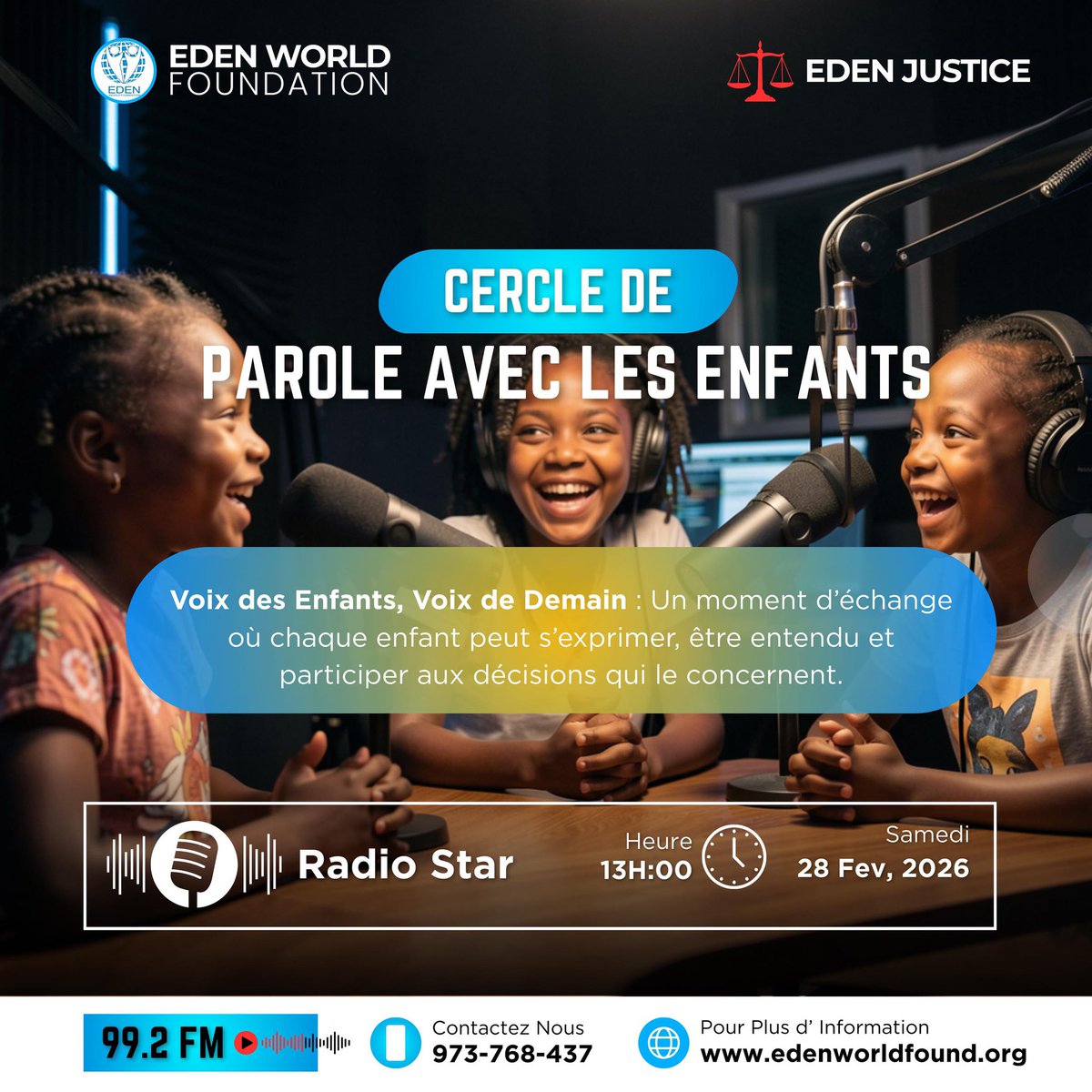Eden World Foundation tweet media