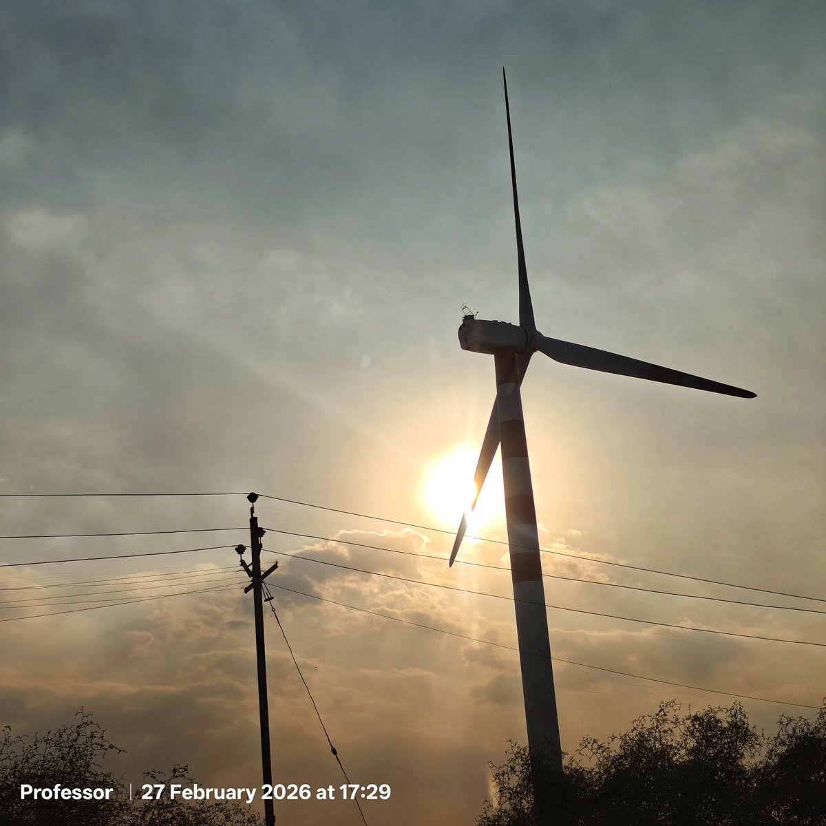 Masterji_UPWale's tweet image. Before you visit #Jaisalmer,
it’s all about sand dunes, forts, camel rides, and shopping in golden lanes.

After you visit,
you realize it’s something else entirely.

It’s #windmills stretching to the horizon.
It’s #solarpanels drinking in desert sunlight.
It’s thousands of