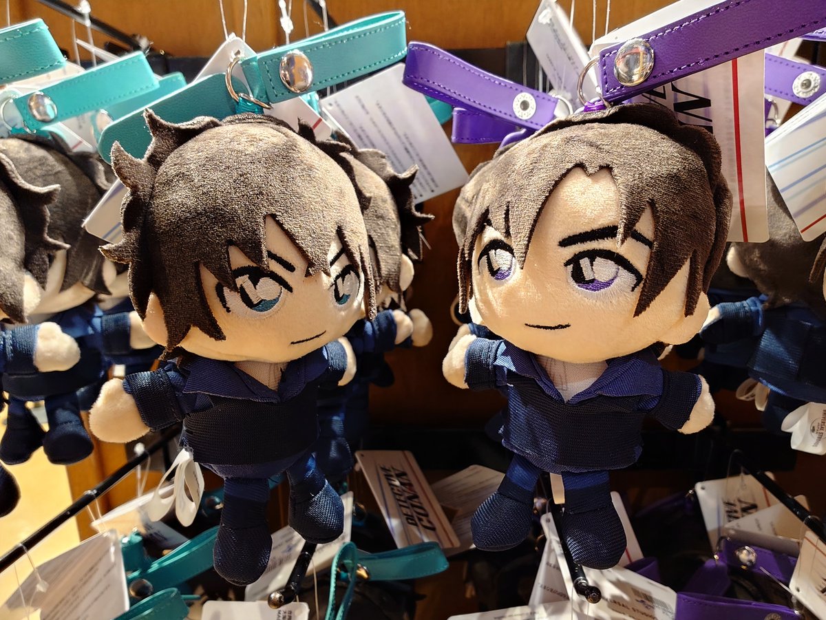 名探偵コナンのぬいぐるみキーチェーン👓🎀 コナンくん・世良ちゃん