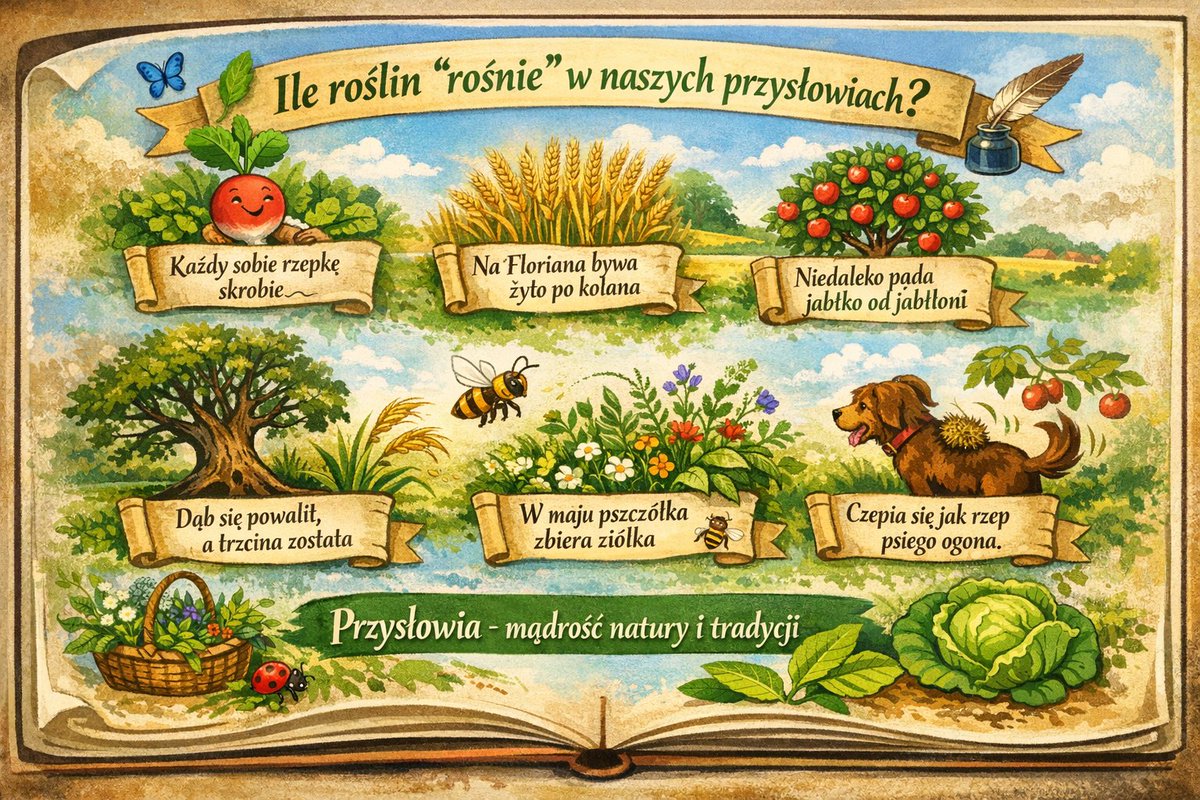 pioringovpl's tweet photo. 🌿📜 Ile roślin „rośnie” w naszych przysłowiach?
Czy zastanawialiście się kiedyś, jak często w codziennym języku sięgamy po… rośliny? 🌾🌳🌻
A Wy? Jakich „roślinnych” powiedzeń nadal używacie na co dzień? 🌱
https://t.co/29Bw0sAlKb
#PIORiN #Rośliny #Przysłowia #Powiedzenia https://t.co/P3eMqFRJR9