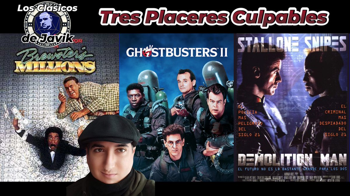 Tres placeres culpables. Hablo de tres películas que me gustan mucho pero que mucha gente considera mediocres. youtu.be/nUSSPNRqJXA