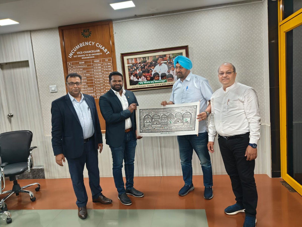Saranjit72's tweet image. Great discussion with Akhilesh Sahi, Arunkumar Radhakrishnan at @autodesk &amp;amp; Niranjan Kumar Singh, Dr. Nisha Singh from Twintech on @KIITUniversity's Autodesk Design &amp;amp; Make Studio, ACC integration &amp;amp; student mentorship for global skills.

#KIITUniversity #Autodesk #SkillDevelopment
