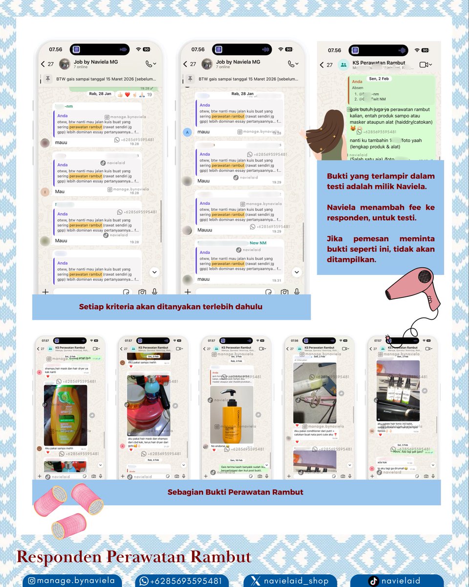 Navie || Jasa Isi Sebar Kuesioner tweet media