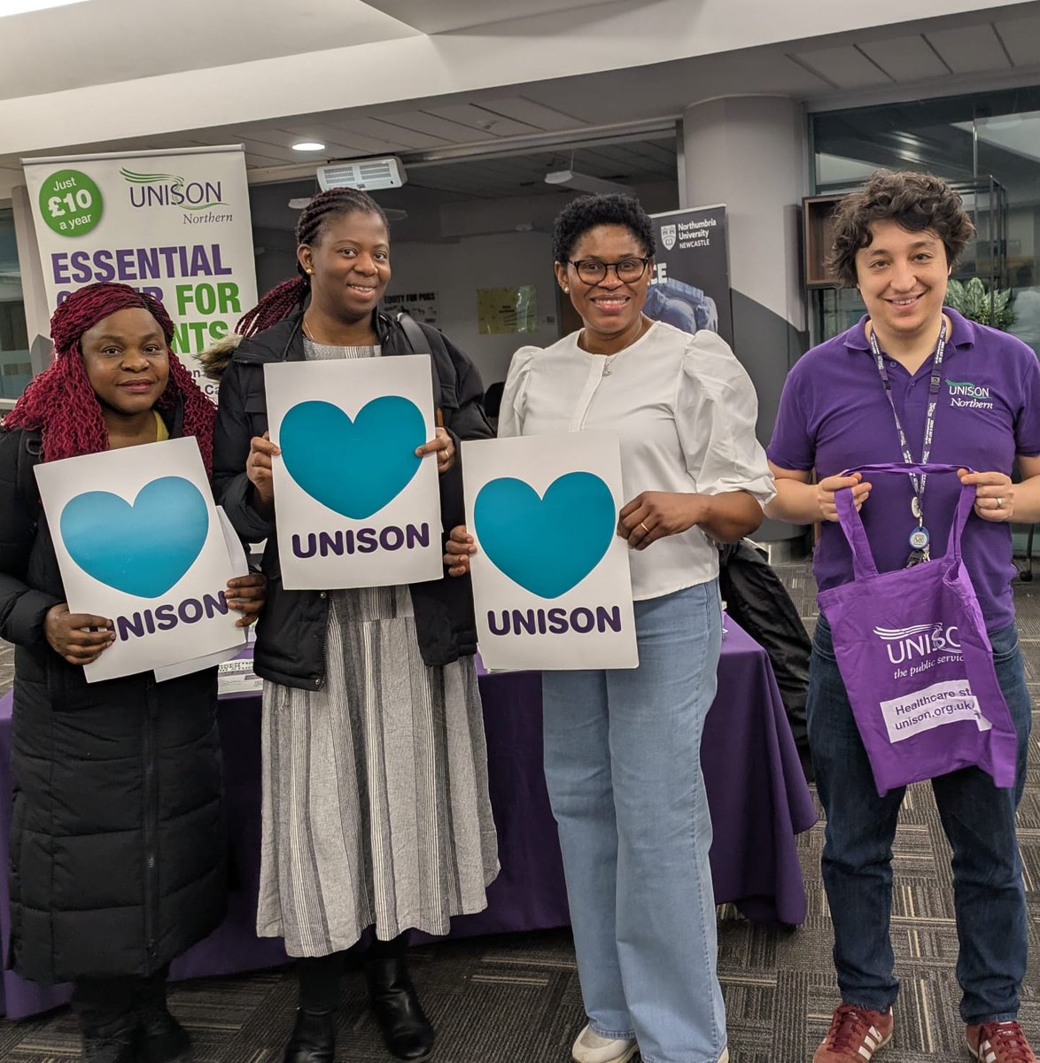 UNISON Northern tweet media