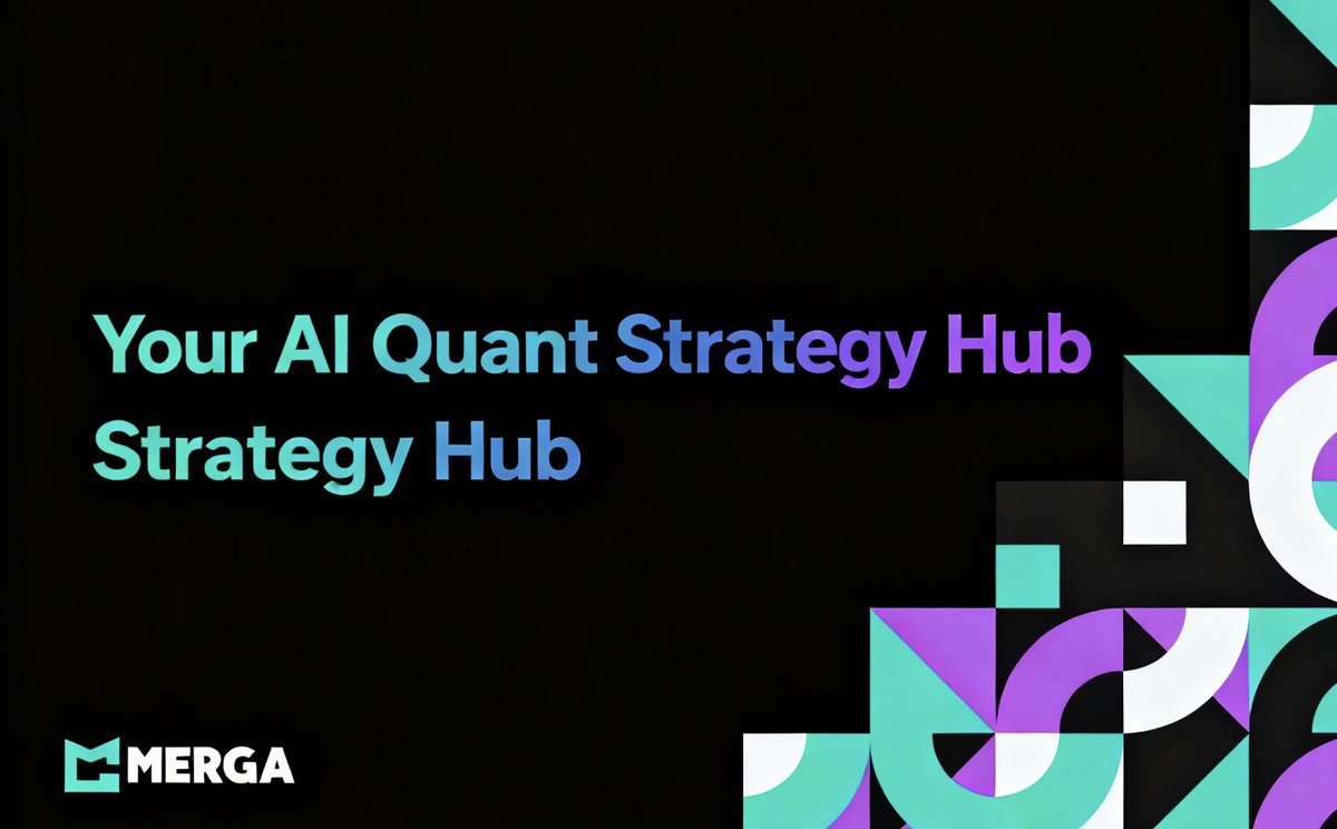 Merga_ai's tweet photo. Markets don’t reward effort.
They reward structure.
#Merga is built with that reality in mind. 🧠

#MergaAI #QuantFinance #AIFintech #Merga #AI #Quant #trade #api3 #CryptoTrading #QuantStrategies #AIQuant https://t.co/xy7qeRqFgv