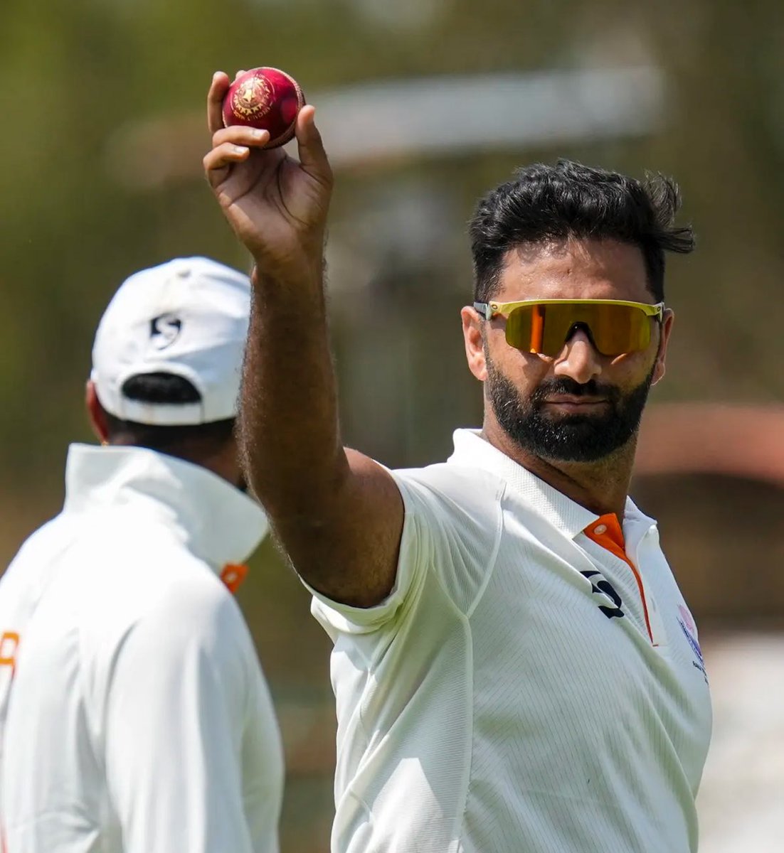 inam199_'s tweet photo. The lead stands at 477 after Day 4. A big day awaits J&amp;K cricket history.
#ranjitrophy2026 #RanjiFinal 

📸@PTI_News https://t.co/9tmCf2WFFe
