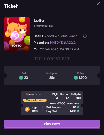 ROnfroy2X's tweet photo. Day 12 Patience is alpha. 67.
#thehonestlotto $BTC/USDT https://t.co/ilHhRry8xg