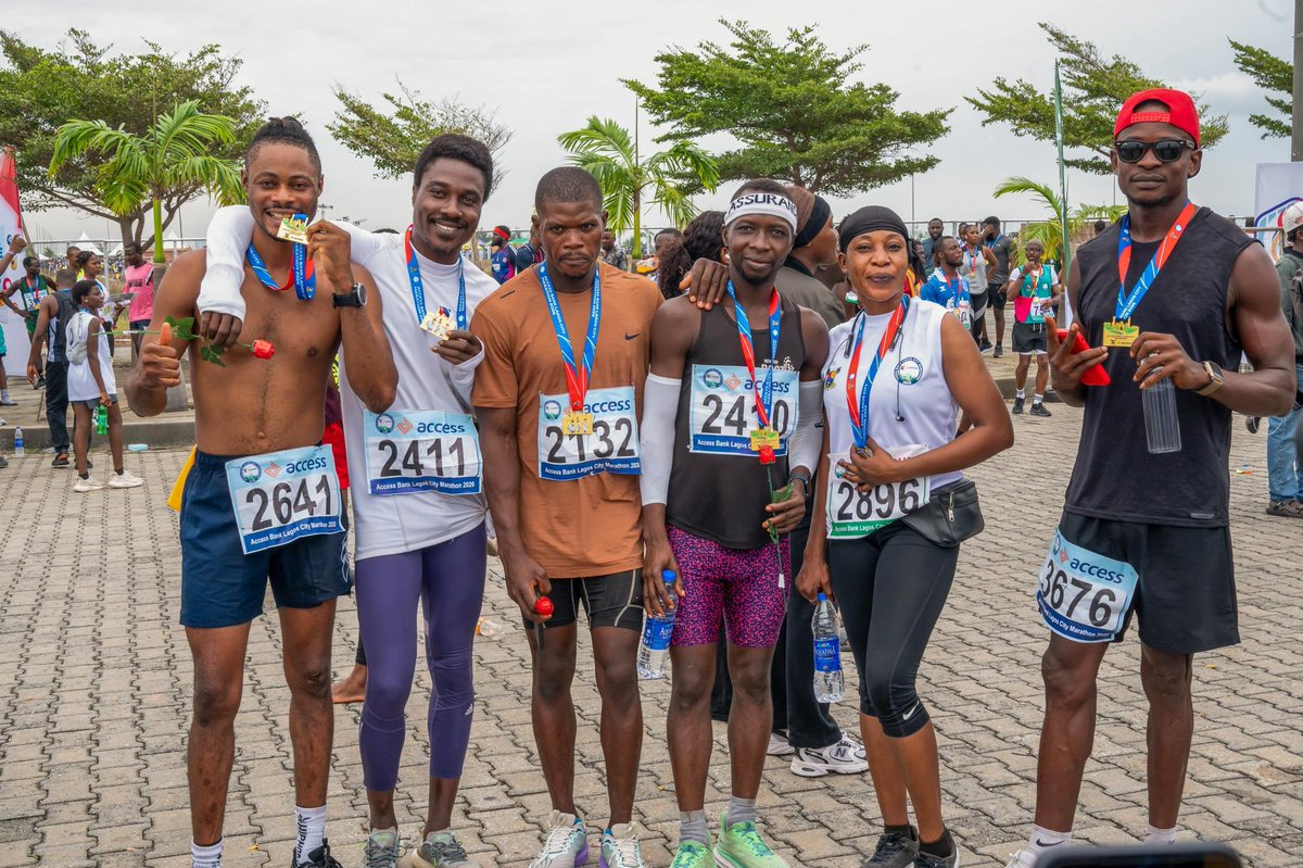 myaccessbank's tweet photo. One of the best parts of race day isn’t just the distance. It’s the people you share it with.

Together, we run for more. Share your favourite group shot and use #ABLCM2026

#RunForMore
#NewStepsFreshGoals
#AccessBankLagosCityMarathon https://t.co/90WpUeaYIy