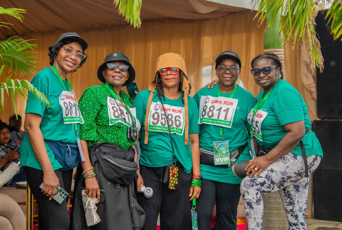 myaccessbank's tweet photo. One of the best parts of race day isn’t just the distance. It’s the people you share it with.

Together, we run for more. Share your favourite group shot and use #ABLCM2026

#RunForMore
#NewStepsFreshGoals
#AccessBankLagosCityMarathon https://t.co/90WpUeaYIy