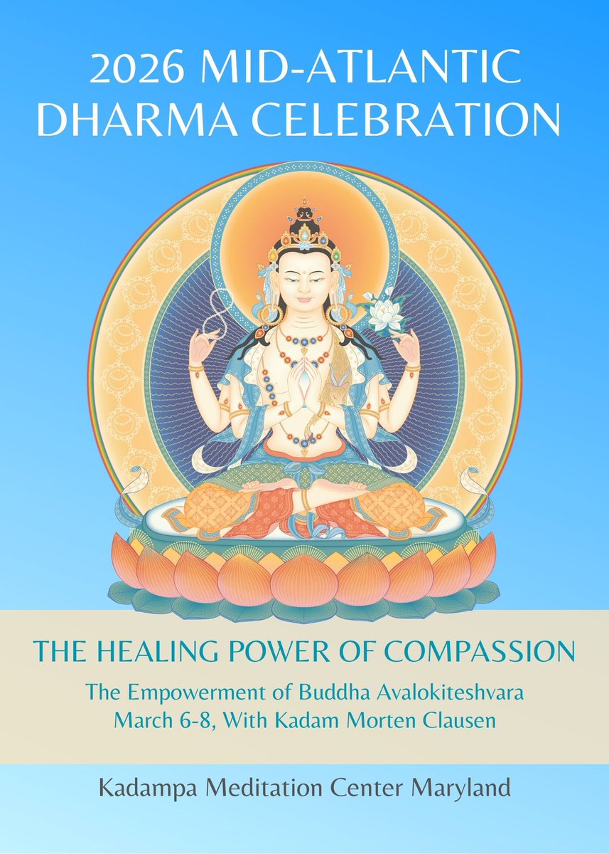 Kadampa MeditationDC tweet media