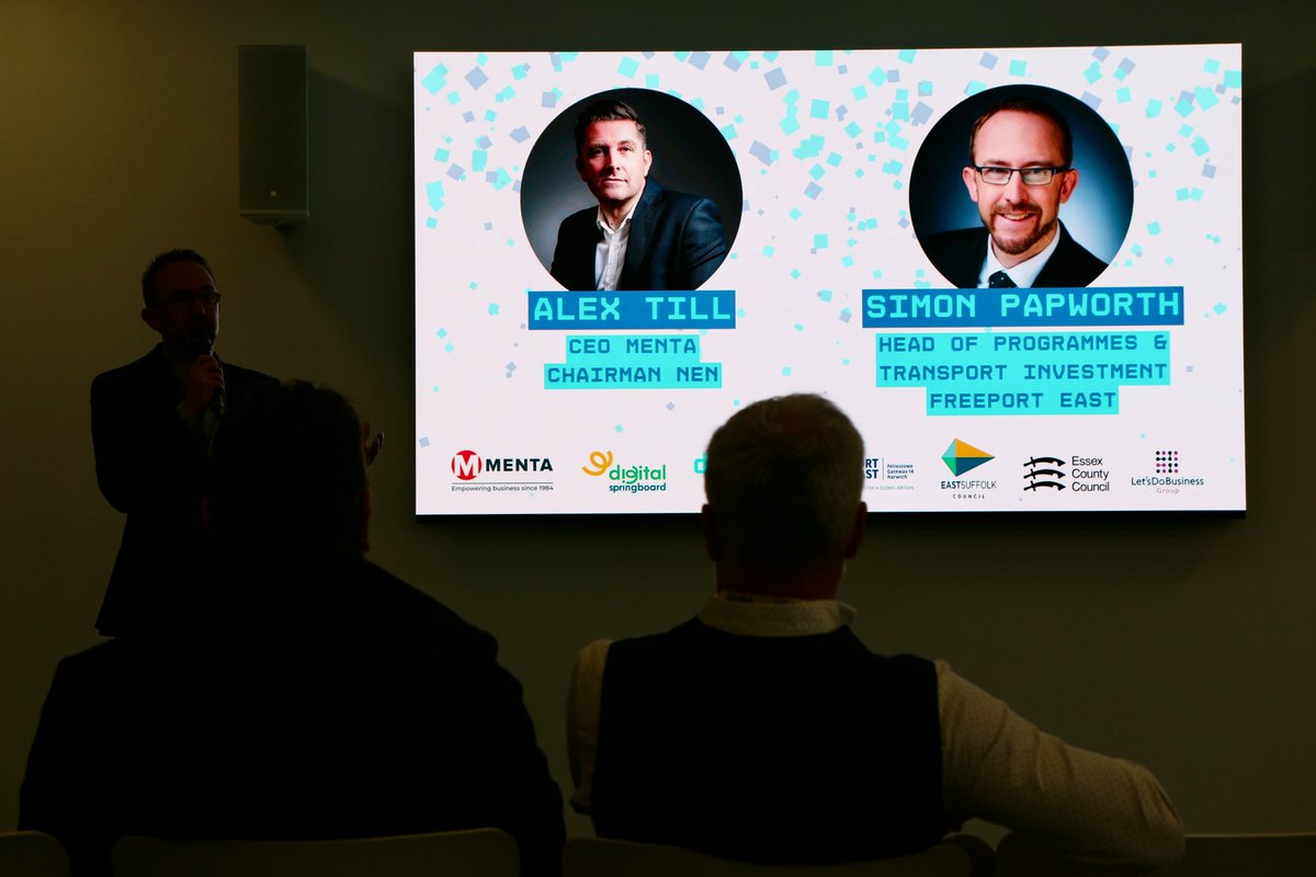 CMorrisPR's tweet photo. Great day yesterday attending @MENTABusiness's DEEP dive into a digital future in the @FreeportEast business region. Some great and inspiring speakers https://t.co/t2ZVu4C9zA
