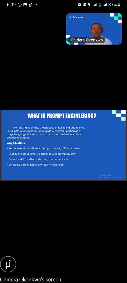 crypt_moni's tweet photo. Day 3/30 with @TechSphereAcad

Learned Prompt Engineering — how to give AI clear instructions for better results.
Also explored Zapier, n8n &amp; https://t.co/47TZhjv1Z0 for automation.
Clear prompts = better output.
Smart systems = less manual work.
#AI #Automation #30DaysChallenge https://t.co/PCD5CDNIM7