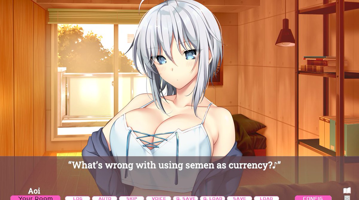 NoContextVN's tweet photo. Source: LOVEJUICED! -Hi Neighbor, meet Gamer.-
#NoContextVN #Visualnovel https://t.co/ov5E4S90z9