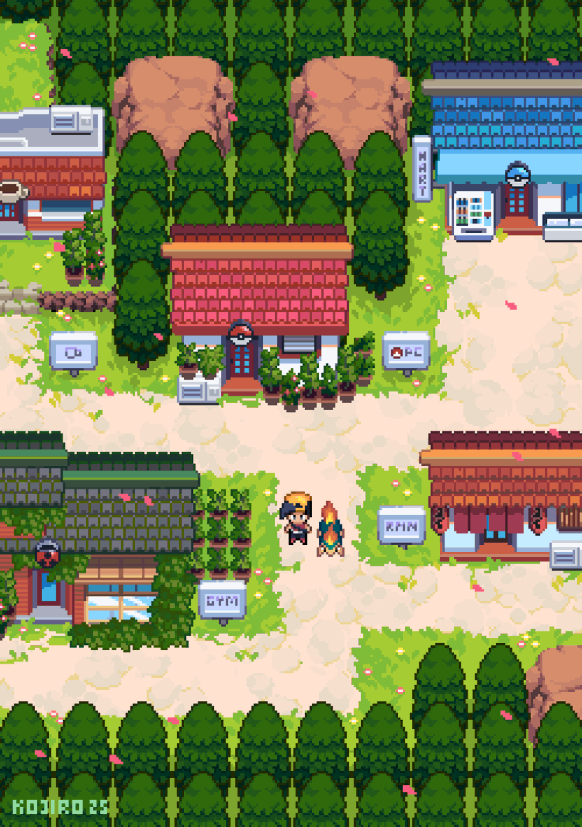 キャモメ 「Happy Pokemon Day! Some of my pokemon fa」|James P | RM PCDのイラスト