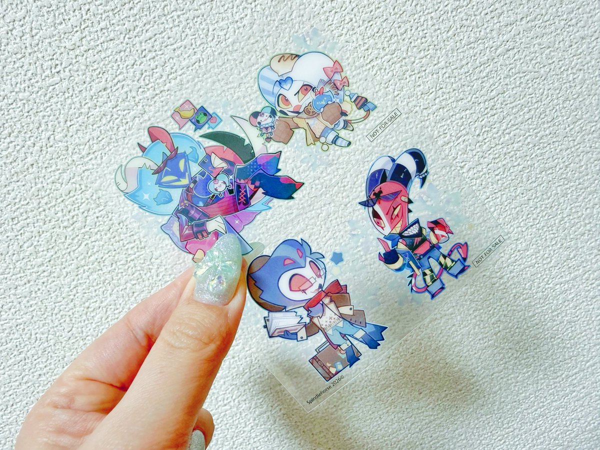 ヘルヴァボスのポップアップ行けた〜🫶✨ ブリッツとストラスの
