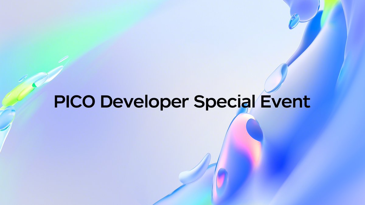 PICO Developer tweet media