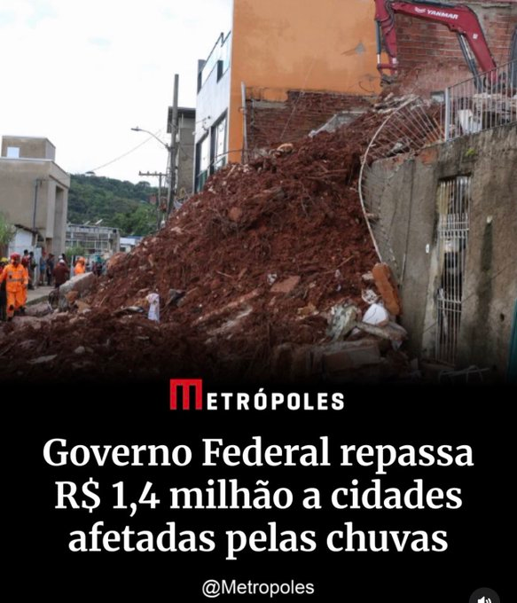 Tem alguma coisa errada. O Governo enviou quase R$ 10 milhões (isso mesmo, 10 MILHÕES) para uma escola de samba.  E envia SOMENTE R$ 1,4 milhão para a enchente em Minas Gerais ?