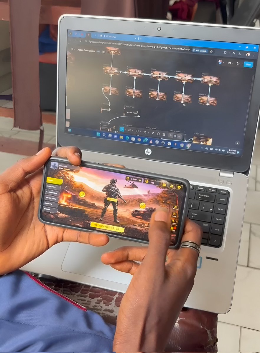 It's the last Friday in the month of February. 

Quote with something you worked on this month. 

Here's mine, an action game UI prototype of the splash screen, lobby, operator selection and story mode. 

Yours?