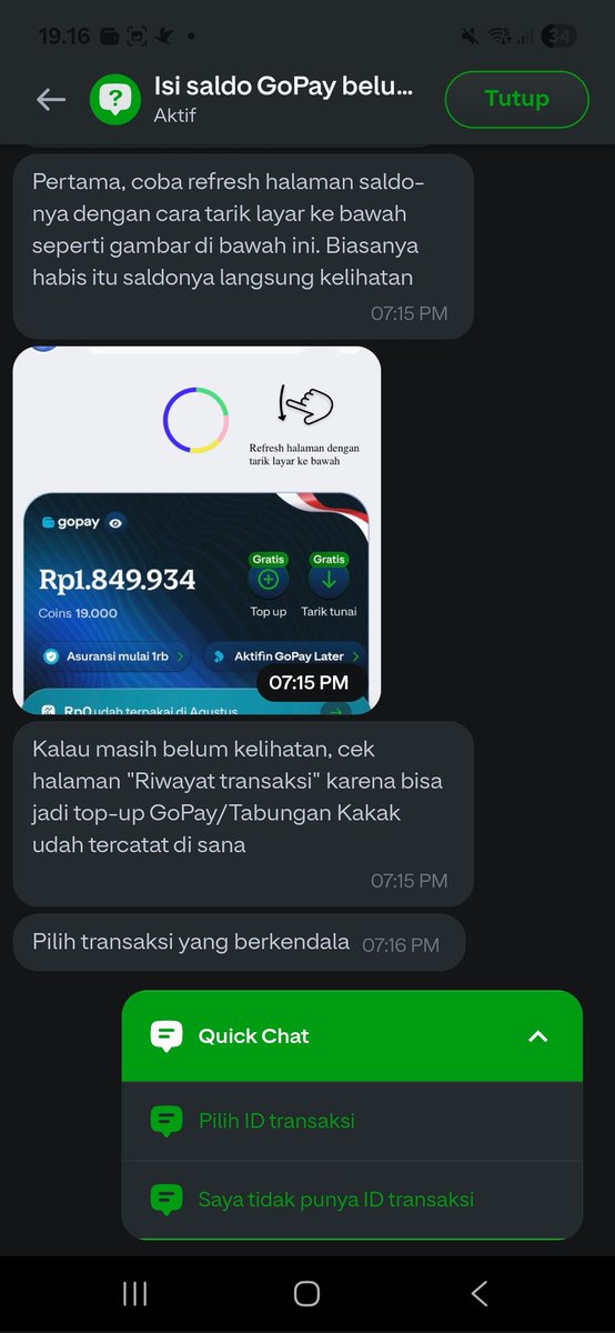 apipipapip's tweet photo. eh najis,ini cs nya emg gaada cs yang standby ya?berasa chat sama chat gpt,btw gw topup gopay tbtb aja gamasuk biasanya lancar lancar aja @gojekindonesia NAJISSSSS GABAKAL MAKE GOJEK LAGI https://t.co/O421jjm6aW