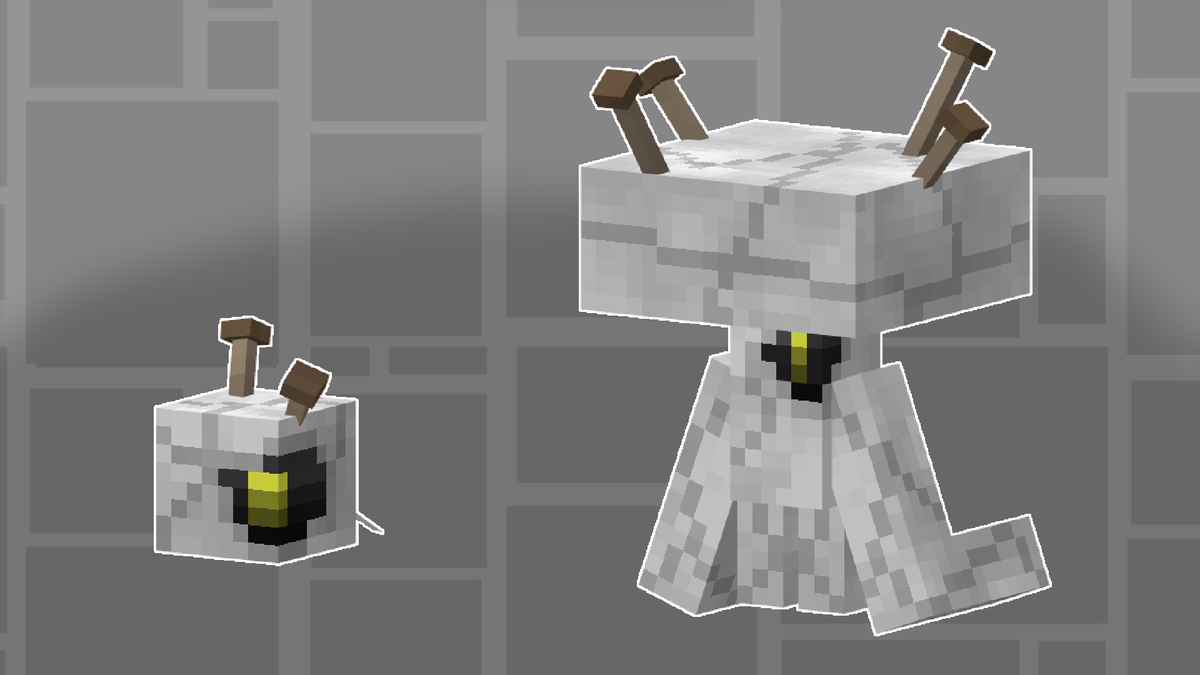 fapdos123's tweet photo. Introducing the Dark-types Yarnall --> Needloom! #fapdosMod #fakemon #pokemon #minecraft #blockbench https://t.co/3KlLDCekpd
