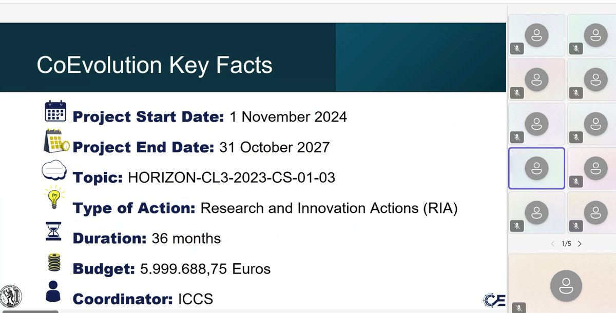 CoEvolution EU H2020 tweet media