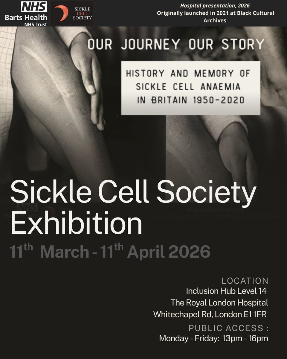 Sickle Cell Society tweet media