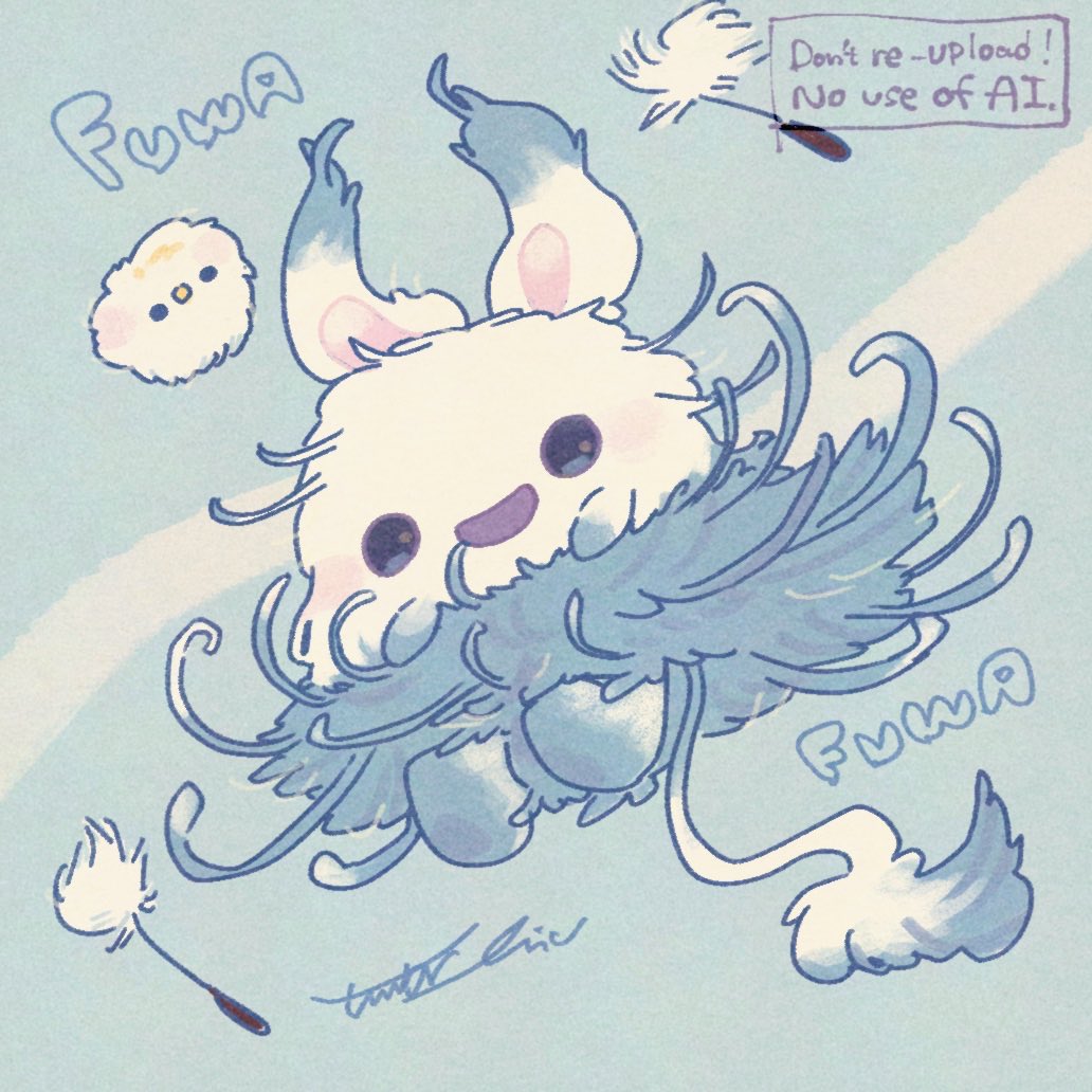 ふわふわフェザームーちゃんたのしみー！