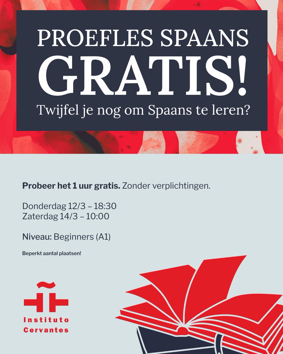 Instituto Cervantes Utrecht tweet media