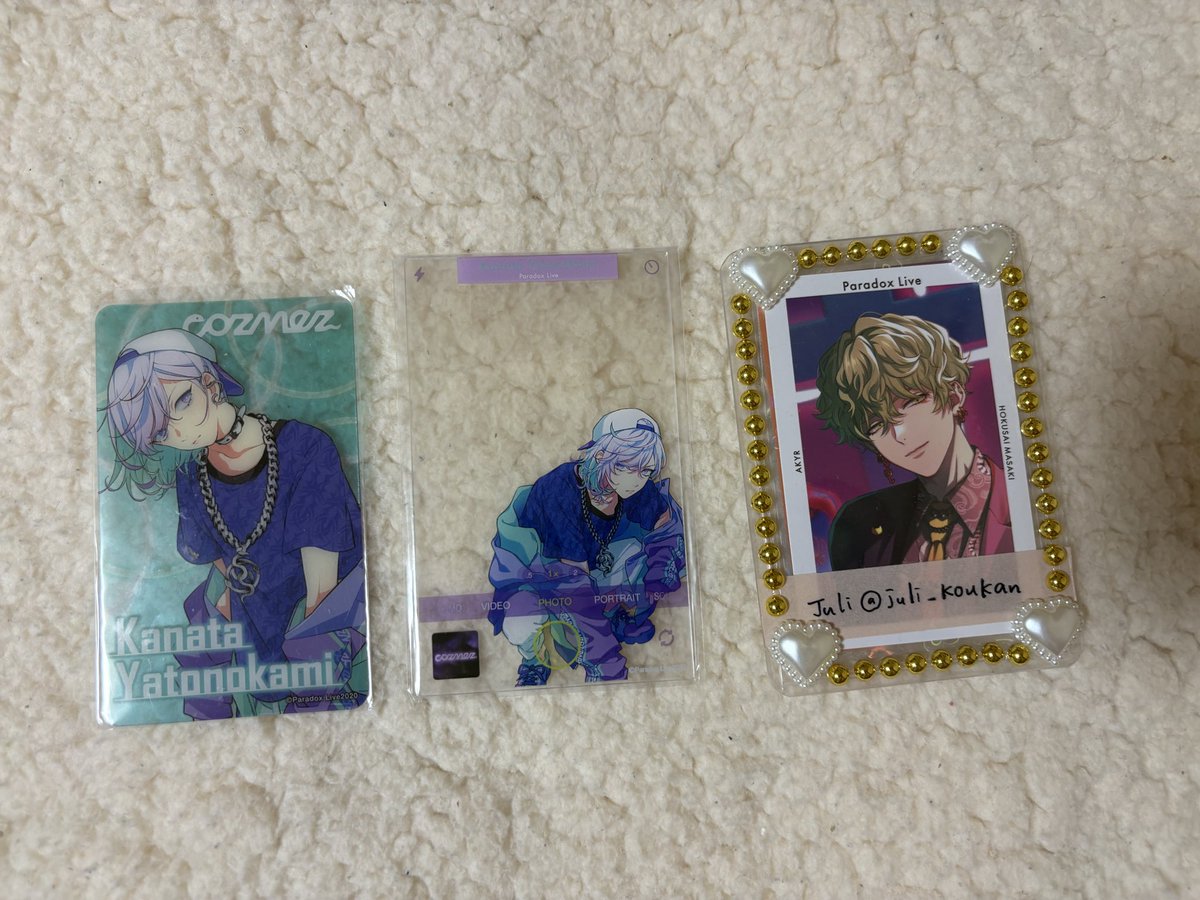 交換】 パラライ Paradox Live トレフォト Gプリ 特典 コースター 缶