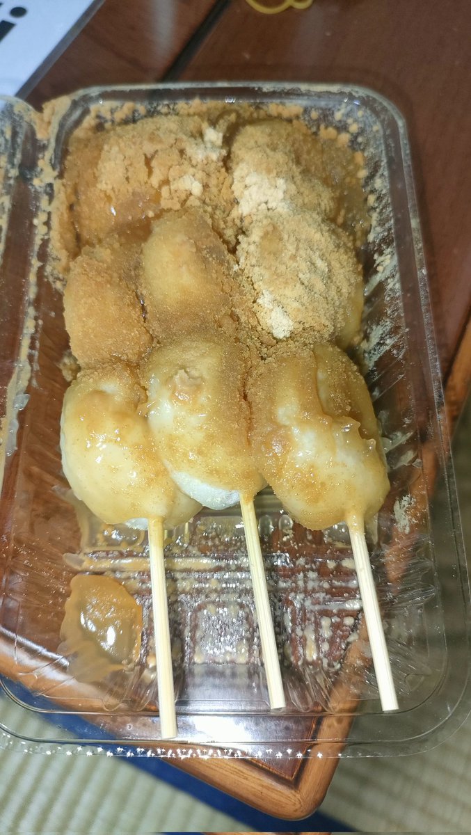 湯上がりのデザートはみつだんご