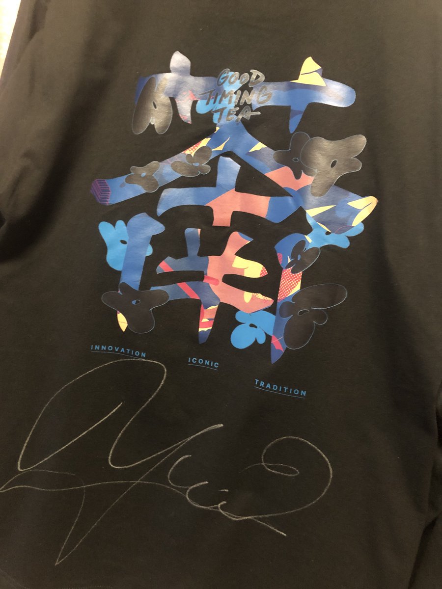 GOOD TIMING TEAのオリジナルTシャツめっちゃ良かったから「ゆい