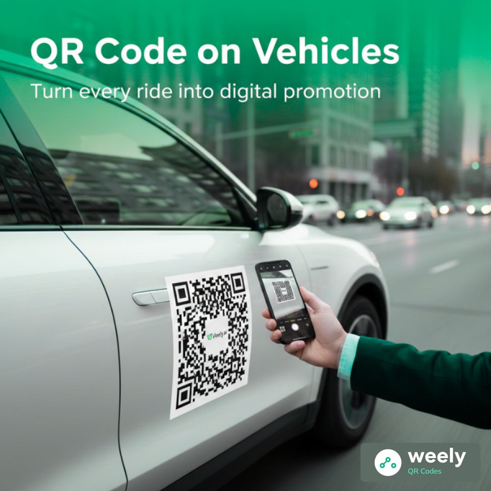 weely_ai's tweet photo. 🚗 Driving traffic… literally.

By putting a QR code on your car, people can:

🌐 Visit
📲 Book
🎁 Claim offers
📍 Get directions

For every ride, make a sale.

👉 https://t.co/NUofa0aMFP

#MarketingStrategy #VehicleAds #QRCode #DigitalGrowth #QRCodeGenerator #WeelyAI https://t.co/Hf6aIh5xkb